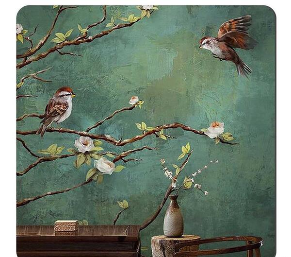 عکس درخت بهاری برای نقاشی