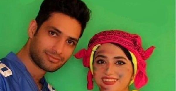 عکس شوهر و بچه سرنا امینی