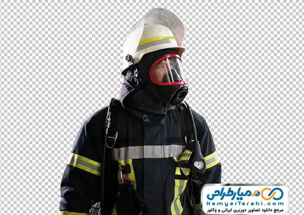 عکس آتش نشان با کیفیت