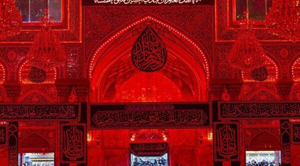 عکس های داخل حرم امام حسین