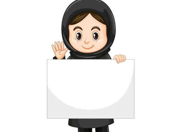 عکس معلم با حجاب فانتزی