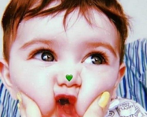 عکس فیک بچه پسر