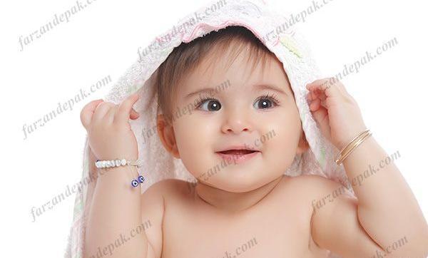 عکس بچه دختر زیبا نوزاد