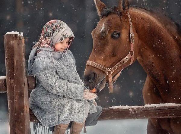 عکس اسب واقعی دخترانه