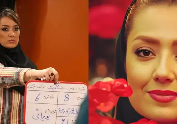 عکس بهاره حسینی و همسرش