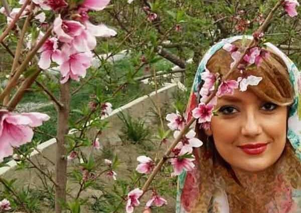 عکس بهاره حسینی و همسرش