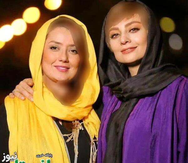 عکس بهاره حسینی و همسرش