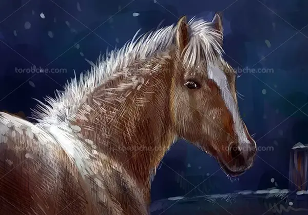 عکس اسب نقاشی عکس اسب نقاشی