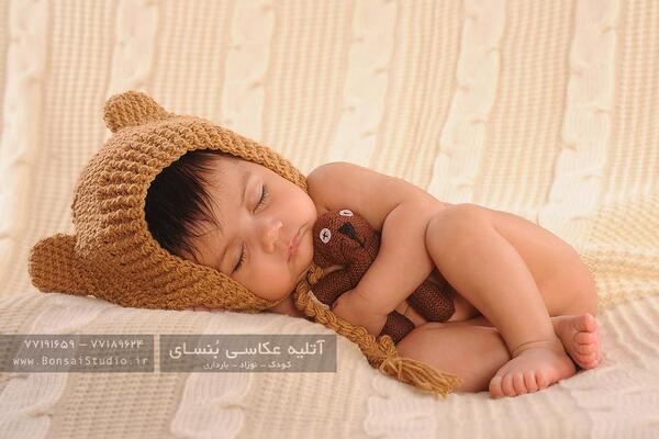 عکس بچه ی نوزاد پسر