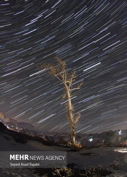 عکس از آسمان ایران