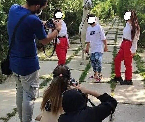 عکس بچه زشت چالش اینستا