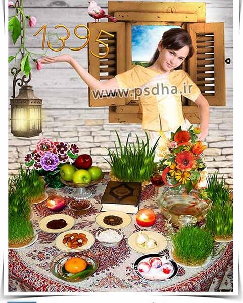 دانلود عکس چیدمان سفره هفت سین