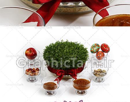 دانلود عکس چیدمان سفره هفت سین