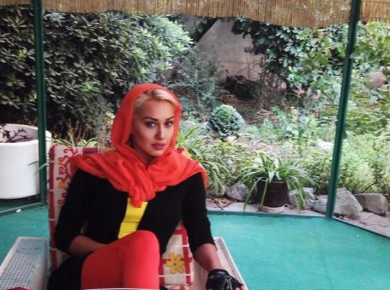 عکس های صدف طاهریان در ایران