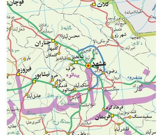 عکس نقشه ی ایران بزرگ