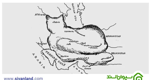 عکس نقشه ی ایران بزرگ