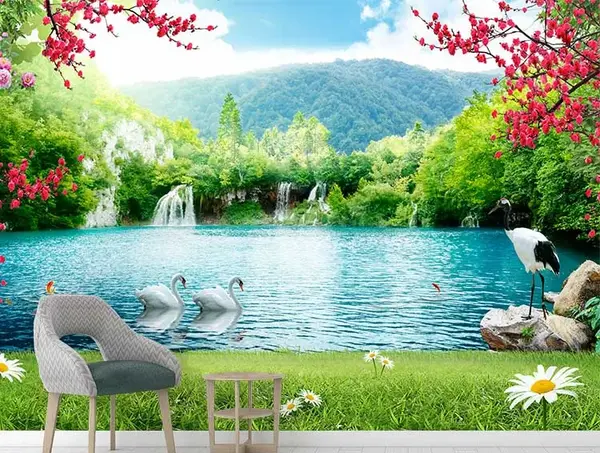 عکس طبیعت و دریاچه