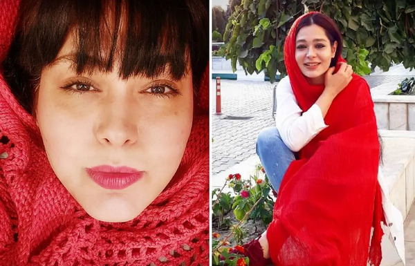 عکس سانیا سالاری با حجاب