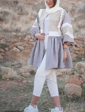 عکس مانتو بهاری دخترانه جدید