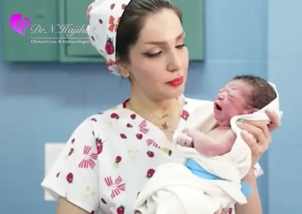 عکس زایمان بچه طبیعی