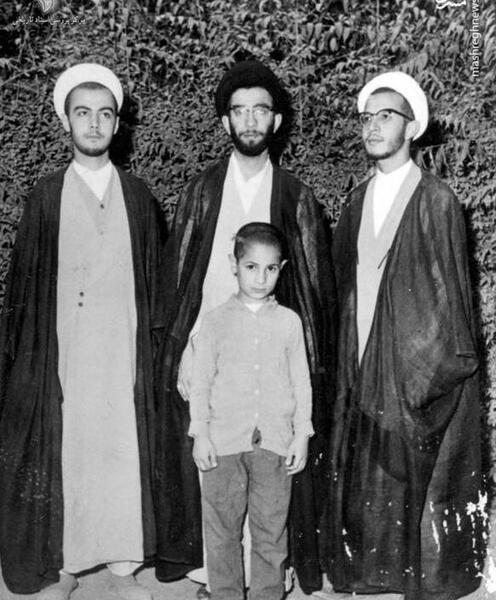 عکس آیت الله خامنه ای در جوانی