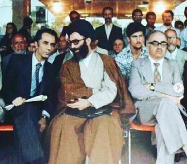 عکس آیت الله خامنه ای در جوانی