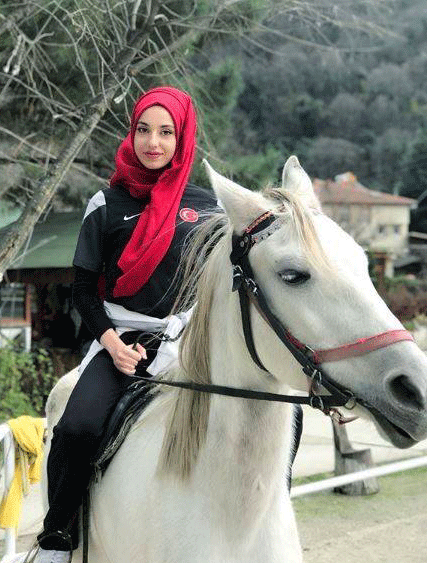 عکس ورزشی بانوان با حجاب
