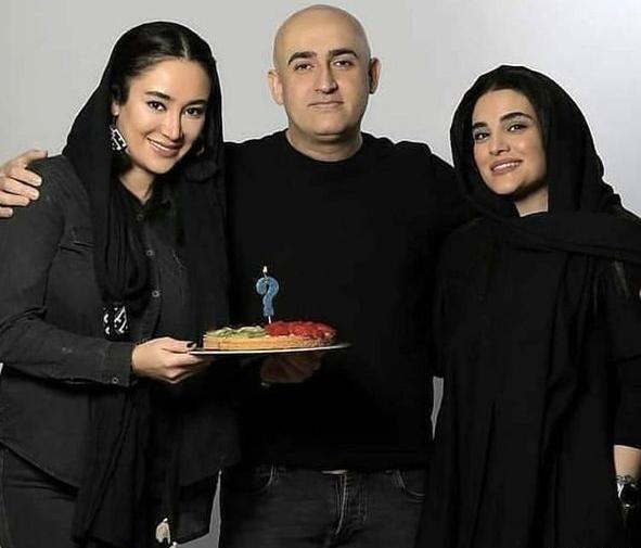 عکس بهاره افشاری برادرش