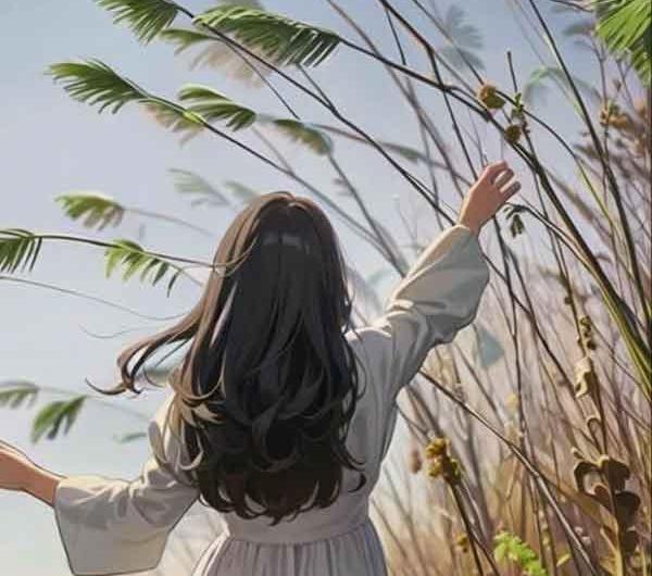 عکس دختر بهاری فانتزی