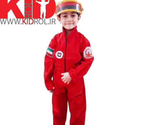 عکس آتش نشانی بچه گانه