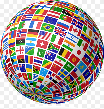 عکس پرچم ایران روی کره زمین