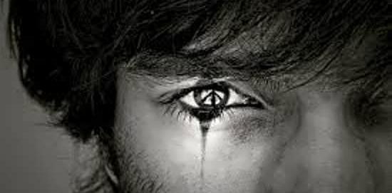 عکس از چهره غمگین