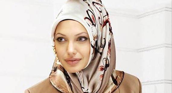 عکس با حجاب ترین زن دنیا