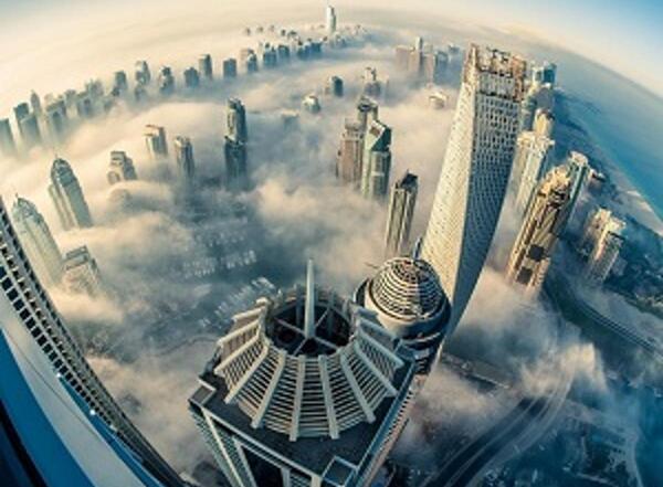 عکس اسمان خراش های دبی