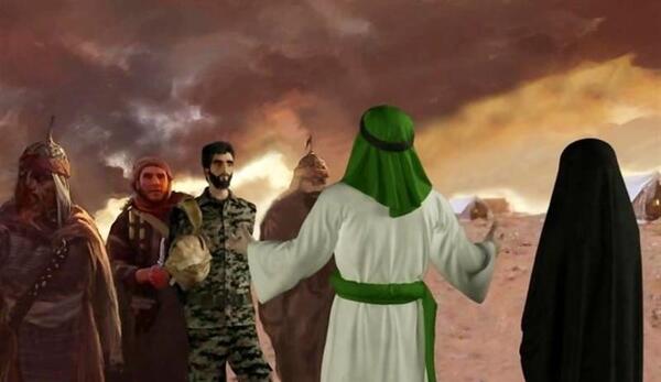 عکس امام حسین برای کلیپ ساختن