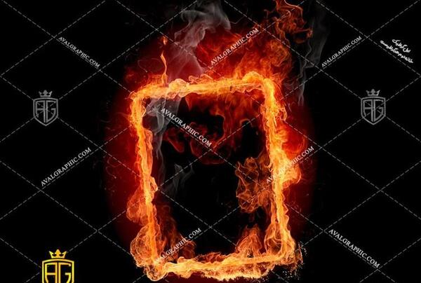 قاب عکس آتش نشانی