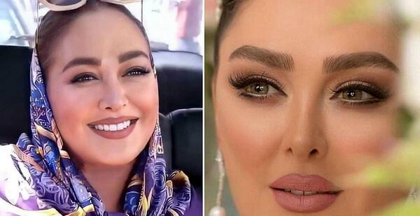 عکس همسر و بچه های الهام حمیدی