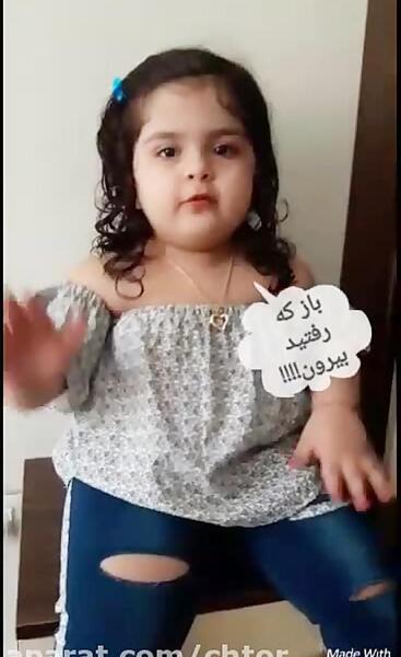 عکس بچه خنده دار دختر