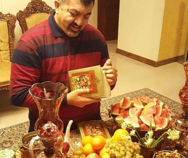 عکس شب یلدای بهاره رهنما