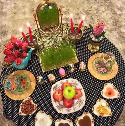 عکس سفره ی هفت سین برای پروفایل
