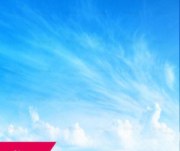 عکس آسمان ابری برای فتوشاپ