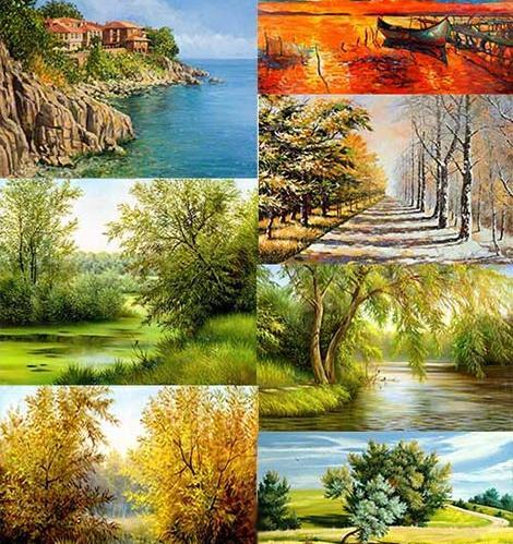 عکس طراحی طبیعت زیبا
