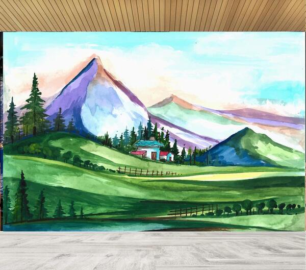 عکس طراحی طبیعت زیبا