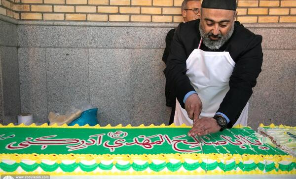عکس کیک میلاد امام زمان