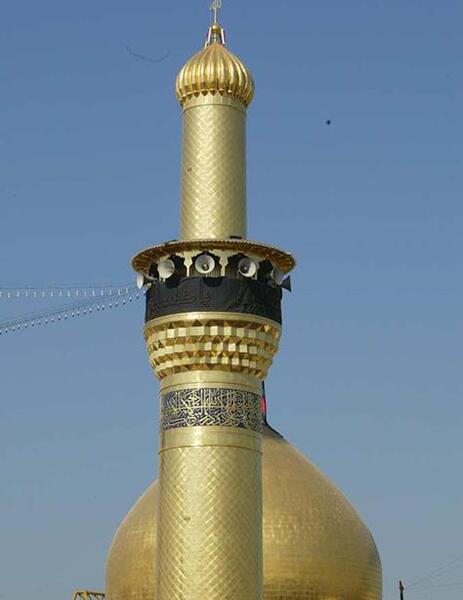 عکس امام حسین در حرم
