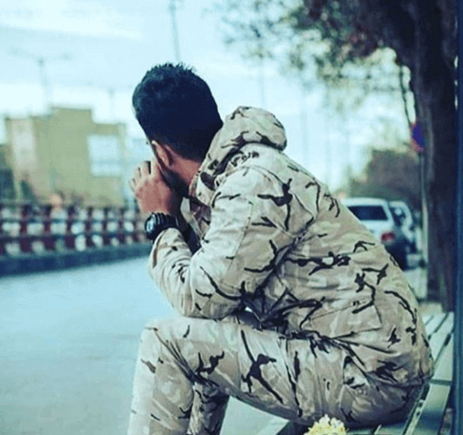 عکس سربازی عاشقانه اینستا بدون متن