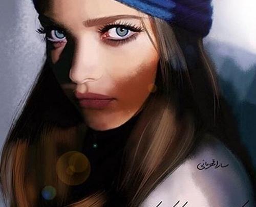 عکس پروفایل نقاشی دختر