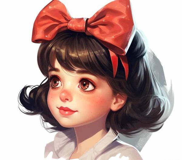 عکس بچه بامزه کارتونی