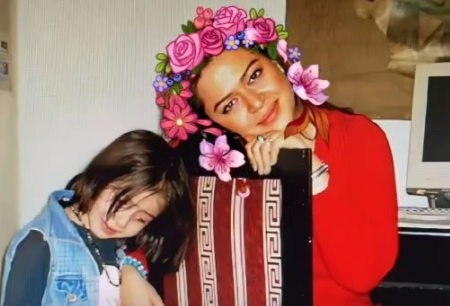 عکس کودکی بهاره رهنما