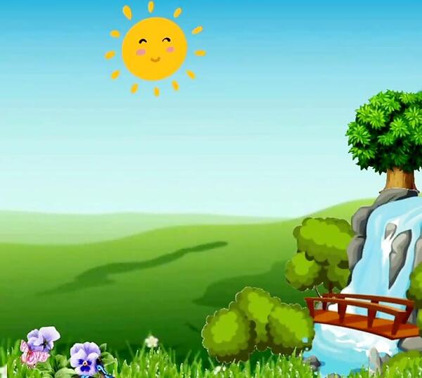 عکس متحرک طبیعت بهاری